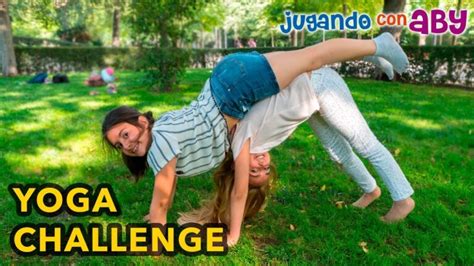 yoga challenge para dos|Desafío de Yoga: Dos difíciles, una meta